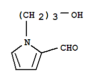 (9ci)-1-(3-羟基丙基)-1H-吡咯-2-羧醛结构式_84497-69-8结构式