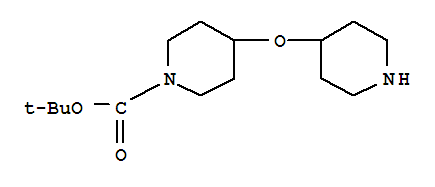 Tert-butyl 4-(piperidin-4-yloxy)piperidine-1-carboxylate Structure,845305-83-1Structure