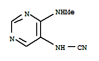 (9ci)-[4-(甲基氨基)-5-嘧啶]-氨腈结构式_84602-81-3结构式
