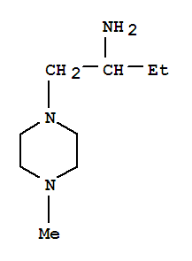 1-Piperazineethanamine,-alpha--ethyl-4-methyl-(9ci) Structure,84630-63-7Structure