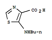 4-Thiazolecarboxylicacid,5-(butylamino)-(9ci) Structure,84636-40-8Structure