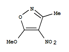 (9ci)-5-甲氧基-3-甲基-4-硝基-异噁唑结构式_84735-85-3结构式