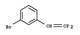 3-Bromo-beta,beta-difluorostyrene Structure,84750-92-5Structure