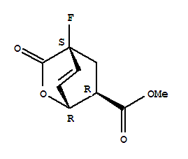 2-Oxabicyclo[2.2.2]oct-7-ene-6-carboxylicacid,4-fluoro-3-oxo-,methylester,(1r,4s,6r)-rel-(9ci) Structure,847823-47-6Structure