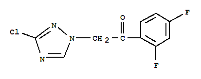 2-(3-Chloro-1h-1,2,4-triazole-1-)-1-(2,4-difluorophenyl)ethanone Structure,849003-68-5Structure