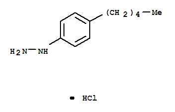 4-N-pentylphenylhydrazinehydrochloride Structure,849021-13-2Structure