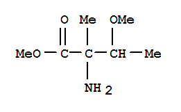 D-isovaline, 3-methoxy-, methyl ester, threo-(9ci) Structure,84907-77-7Structure