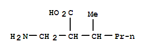 Hexanoic acid,2-(aminomethyl)-3-methyl- Structure,849500-69-2Structure