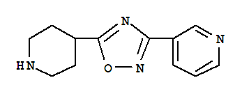 3-[5-(哌啶-4-基)-[1,2,4]-噁二唑-3-基]-吡啶结构式_849925-01-5结构式