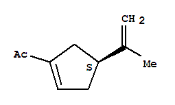 Ethanone, 1-[(4s)-4-(1-methylethenyl)-1-cyclopenten-1-yl]-(9ci) Structure,85031-78-3Structure