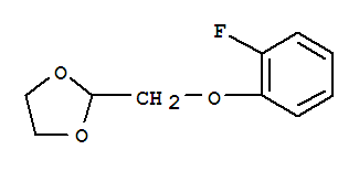 2-(2-Fluoro-phenoxymethyl)-[1,3]dioxolane Structure,850348-82-2Structure