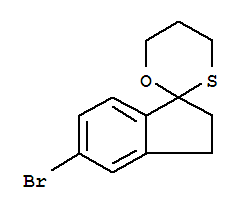 5-Bromo-spiro[indan-2,2-(1,3-oxathiane)] Structure,850349-54-1Structure