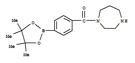 [1,4]Diazepan-1-yl-[4-(4,4,5,5-tetramethyl-[1,3,2]dioxaborolan-2-yl)-phenyl]-methanone Structure,850411-05-1Structure