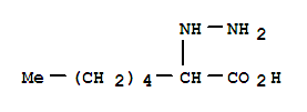 2-Hydrazinoheptanoic acid Structure,854217-25-7Structure