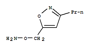 5-[(氨基氧基)甲基]-3-丙基异噁唑结构式_854382-67-5结构式