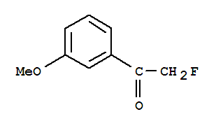 (9ci)-2-氟-1-(3-甲氧基苯基)-乙酮结构式_85465-50-5结构式