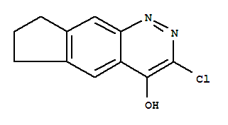 6H-cyclopenta[g]cinnolin-4-ol ,3-chloro-7,8-dihydro- Structure,854729-10-5Structure