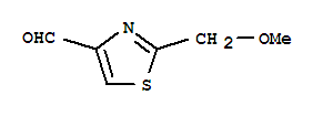 4-Thiazolecarboxaldehyde,2-(methoxymethyl)- Structure,854754-21-5Structure