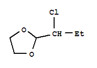 1,3-Dioxolane,2-(1-chloropropyl)- Structure,854844-33-0Structure