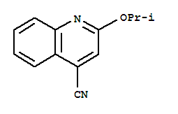 2-Isopropoxy-4-quinolinecarbonitrile Structure,855165-21-8Structure