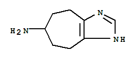 1,4,5,6,7,8-Hexahydrocyclohepta[d]imidazol-6-amine Structure,855405-67-3Structure