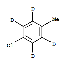 4-氯甲苯-D4结构式_85577-24-8结构式