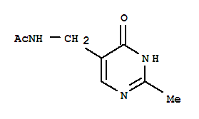 Acetamide,n-(4-hydroxy-2-methyl-5-pyrimidylmethyl)-(4ci) Structure,855884-87-6Structure