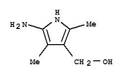 (5-Amino-2,4-dimethyl-1h-pyrrol-3-yl)methanol Structure,856121-15-8Structure