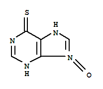 6H-purine-6-thione,1,7-dihydro-,9-oxide Structure,856611-14-8Structure