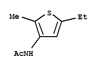 Thiophene, 3-acetamido-5-ethyl-2-methyl- (5ci) Structure,857359-97-8Structure