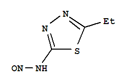 1,3,4-Thiadiazole,2-ethyl-5-nitrosamino-(5ci) Structure,857748-74-4Structure