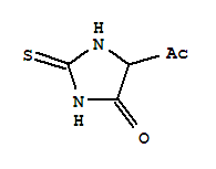 Hydantoin,5-acetyl-2-thio-(5ci) Structure,857767-02-3Structure