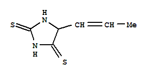 5-(1-丙烯-1-基)-2,4-咪唑啉二硫酮结构式_857767-87-4结构式