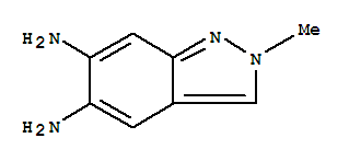 Indazole,5,6-diamino-2-methyl-(5ci) Structure,857773-62-7Structure