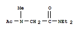 乙酰胺,N,N-二乙基-2-n-甲基乙酰氨基-(5ci)结构式_857944-43-5结构式