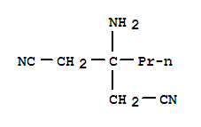 Glutaronitrile,3-amino-3-propyl-(5ci) Structure,858252-06-9Structure