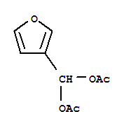 Methanediol ,3-furanyl-,diacetate Structure,859077-01-3Structure