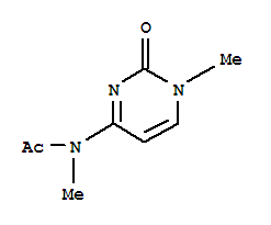 Cytosine, n-acetyl-n,1-dimethyl-(5ci) Structure,859739-98-3Structure