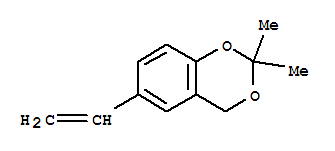 4H-1,3-benzodioxin,6-ethenyl-2,2-dimethyl-(9ci) Structure,860030-52-0Structure