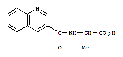 (5ci)-n-(1-羧基乙基)-3-喹啉羧酰胺结构式_860206-05-9结构式