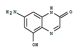 2(1H)-quinoxalinone,7-amino-5-hydroxy- Structure,860367-75-5Structure