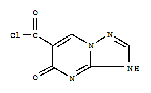 [1,2,4]Triazolo[1,5-a]pyrimidine-6-carbonyl chloride, 1,5-dihydro-5-oxo- (9ci) Structure,86070-23-7Structure