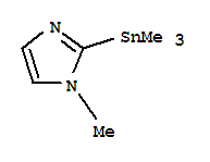 1-Methyl-2-trimethylstannylimidazole Structure,86108-56-7Structure