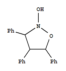 Isoxazolidine,2-hydroxy-3,4,5-triphenyl- Structure,861328-71-4Structure