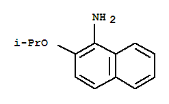 2-异丙氧基-1-萘胺结构式_861352-57-0结构式