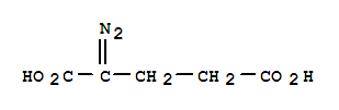 2-Diazopentanedioic acid Structure,861372-44-3Structure