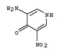 (2ci)-3-氨基-5-硝基-4(1)-吡啶酮结构式_861383-84-8结构式