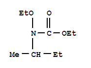 (1ci)-n-仲丁基-n-乙氧基-氨基甲酸乙酯结构式_861579-20-6结构式