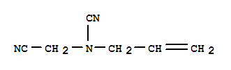(9ci)-(氰基甲基)-2-丙烯基-氨腈结构式_86240-25-7结构式