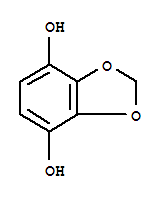 1,3-Benzodioxole-4,7-diol Structure,86319-80-4Structure